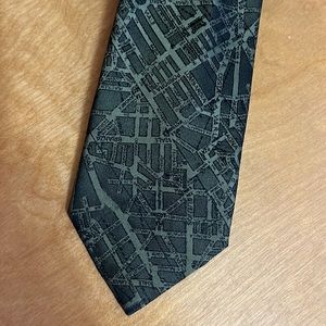 Moschino Men’s Tie 100% Silk, Made In Italy